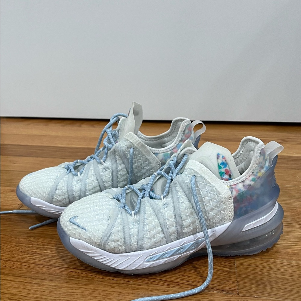 GS Nike Lebron 18 NRG Blue Tint Basketball Shoes